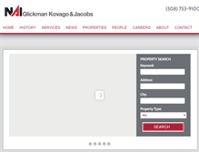 Tablet Screenshot of glickmankovago.com